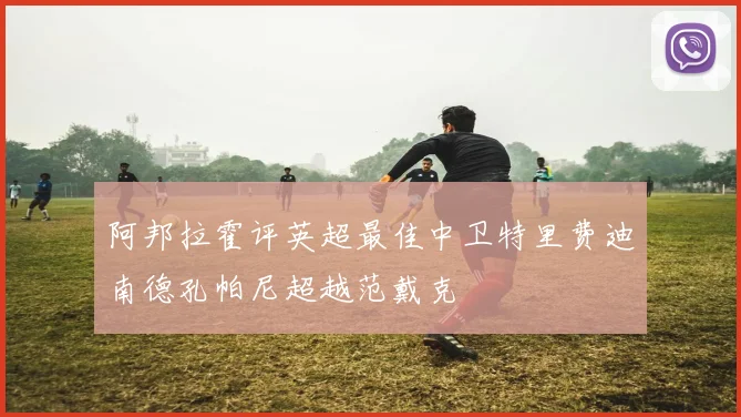 阿邦拉霍评英超最佳中卫特里费迪南德孔帕尼超越范戴克