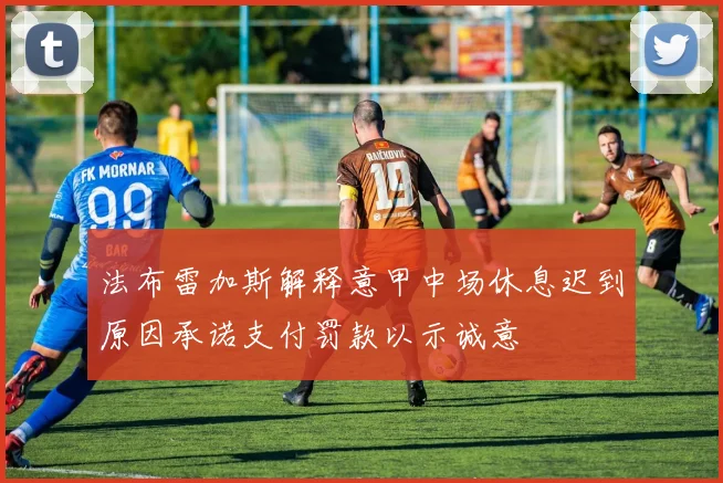 法布雷加斯解释意甲中场休息迟到原因承诺支付罚款以示诚意